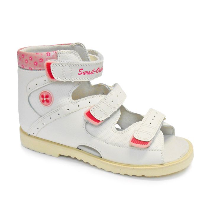 Сандали ортопедические Сурсил-Орто для девочек 13-115 белые