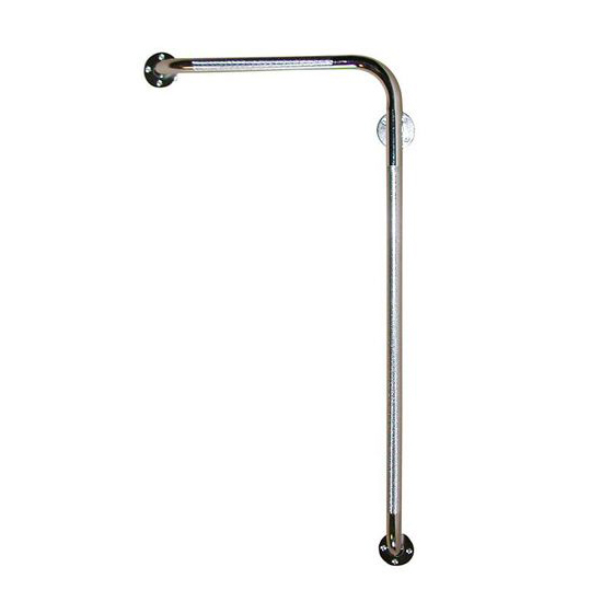 Поручень угловой для ванной комнаты и туалета Profi-Normal арт.LY-3001-U-L