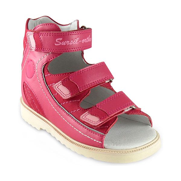 Сандали ортопедические Сурсил-Орто для девочек 15-242М розовый