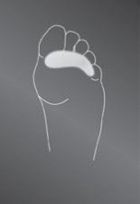 Подкладка корригирующая medi protect.Toe cushion арт.К643-3 правый