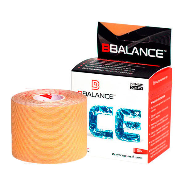 Кинезио тейп Bio Balance Tape Max Ice 5см х 5м золотой