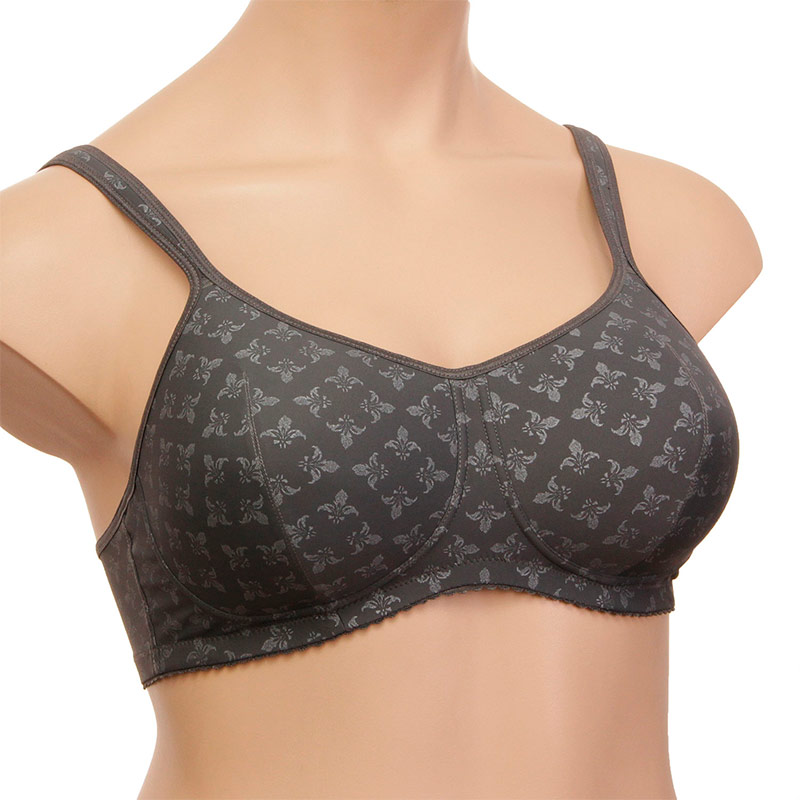 Бюстгальтер Valeria для фиксации экзопротеза ЛФ0907-1 П137 серый