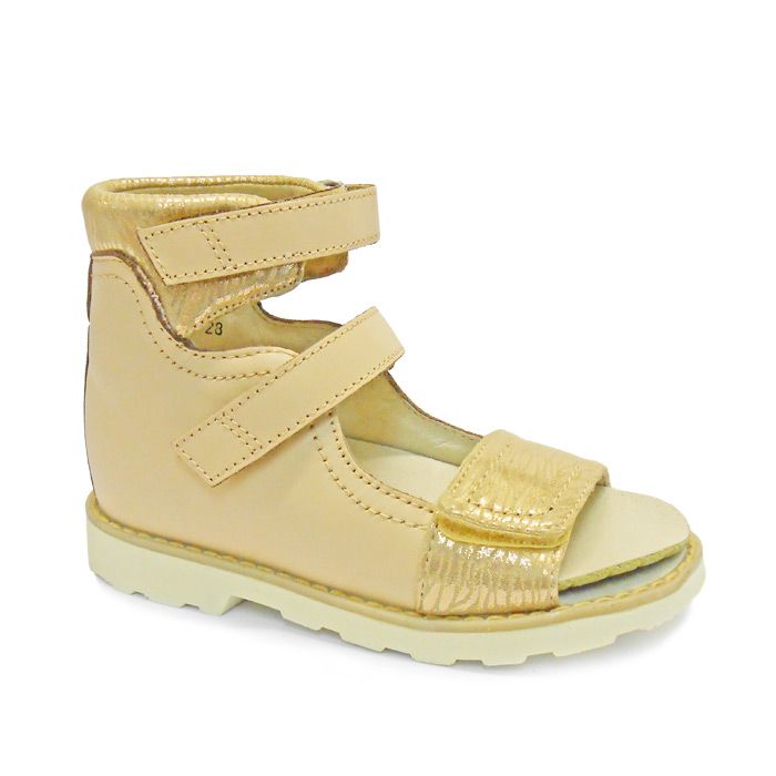 Сандали антивальгусные РИНТЕК ортопедические арт.71296 молочный/бежевый