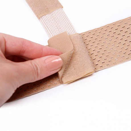 Бандаж грыжевой паховый Экотен ГПП-443 бежевый. Изображение 3 из 6