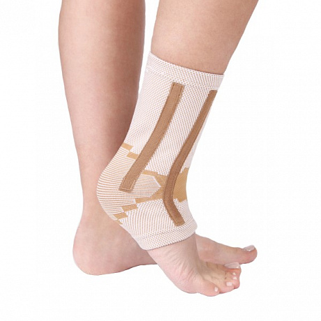 Бандаж на голеностопный сустав Экотен с пружинными ребрами AS-E02. Изображение 4 из 6