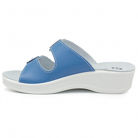 Сабо Fratelli Babb женские D-01 небесно-голубые. Изображение 2 из 3