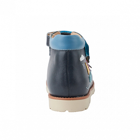 Сандали ортопедические Мега Ортопедик для мальчиков 051 52 34-22 серые. Изображение 4 из 4