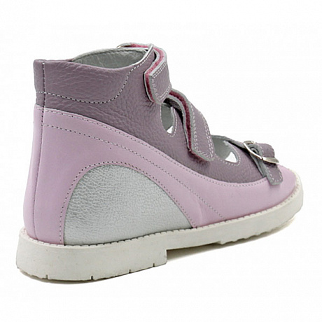 Сандали ортопедические Ортомода для девочек 2205-ХМ-018 сиреневые. Изображение 3 из 3