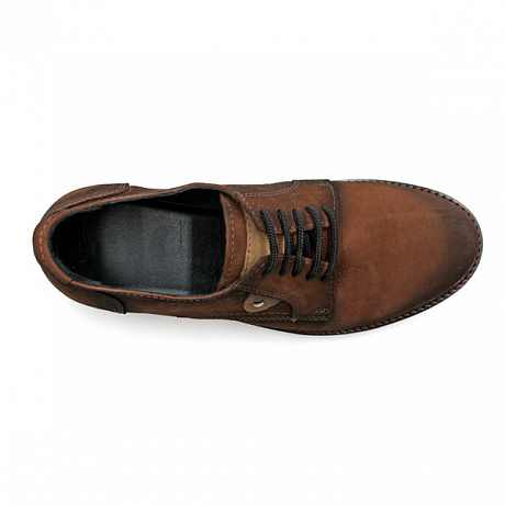 Полуботинки ортопедические Ортомода мужские 92225-H-002 коричневые. Изображение 5 из 5