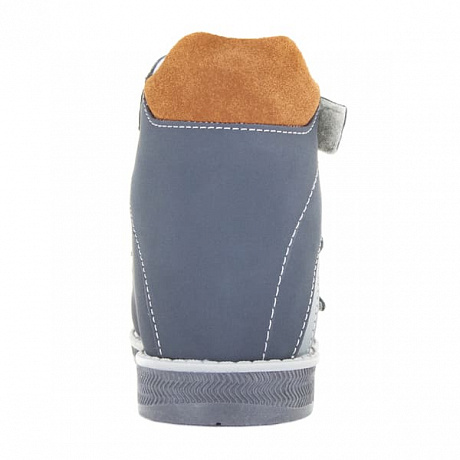 Сандали ортопедические Ортобум для мальчиков 71397-7 серо-синие. Изображение 3 из 4