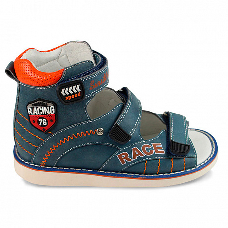 Сандали ортопедические Сурсил-Орто для мальчиков 15-320M темно-голубой. Изображение 2 из 3